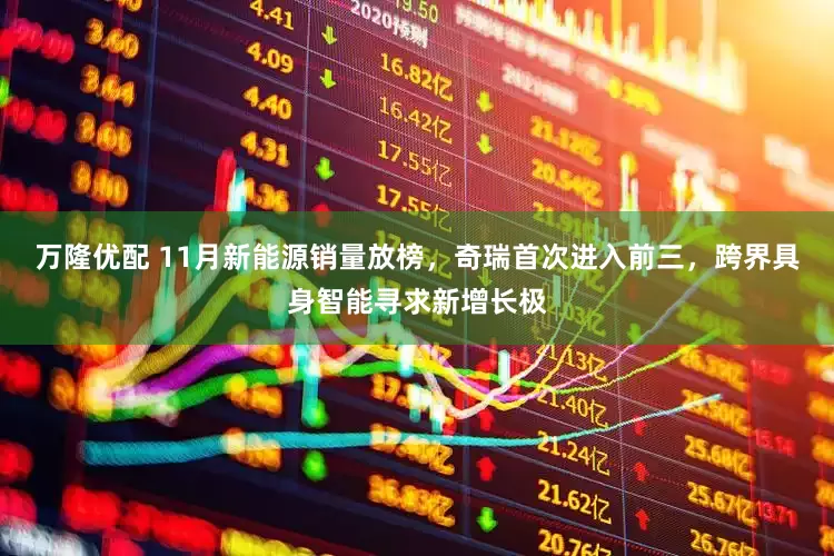 万隆优配 11月新能源销量放榜，奇瑞首次进入前三，跨界具身智能寻求新增长极